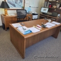 6pc Office Suite w/ Desks, Tables, Credenza